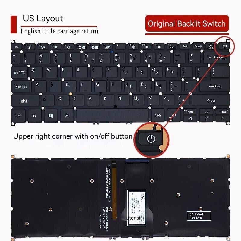Bàn Phím Laptop Acer SF531-51
