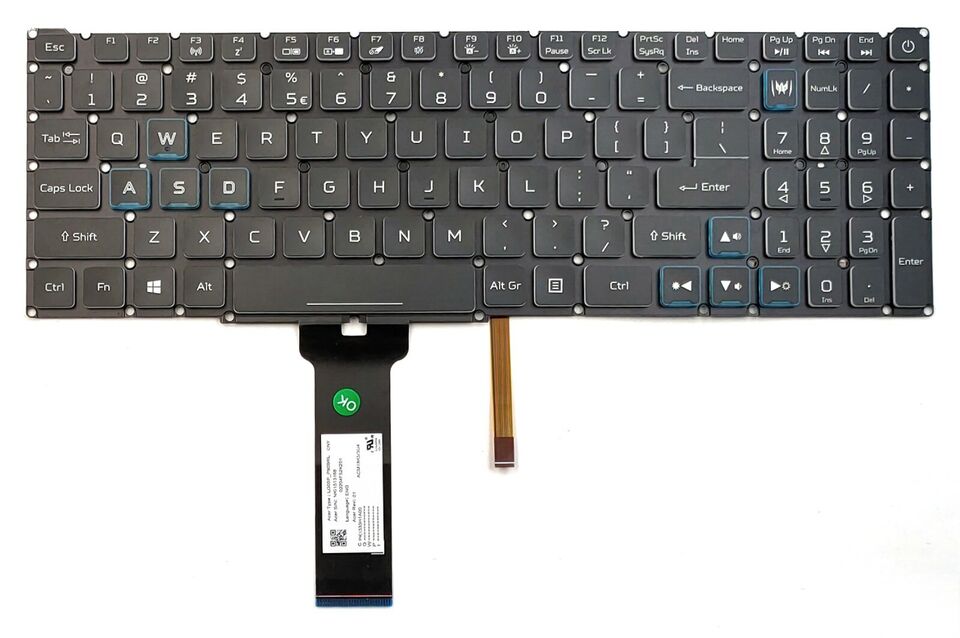 Bàn Phím Laptop Acer AN515-54 Led RGB