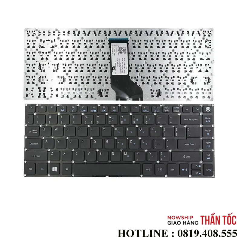Bàn Phím Laptop Acer Aspire E5-473 E5-473G E5-473T E5-473TG
