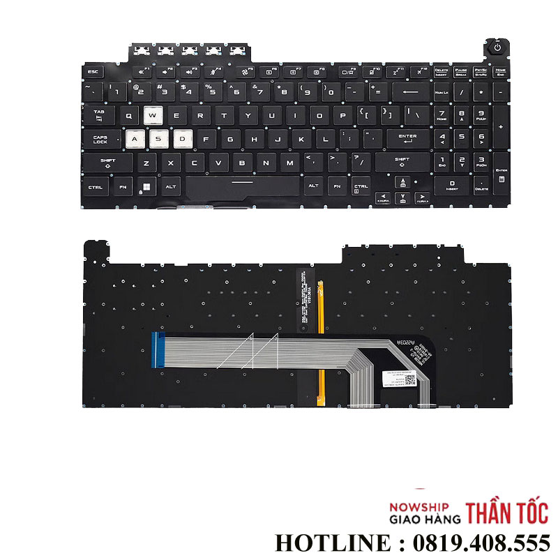 Bàn Phím Laptop Asus FX506 FX506U FX506IH FX506L FX506LI FA506Q