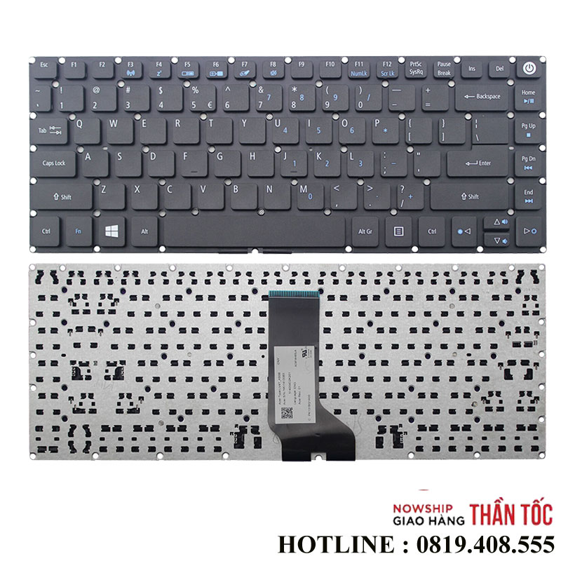 Bàn Phím Laptop Acer Aspire A114-31 A314-31 A114-32 A314-32