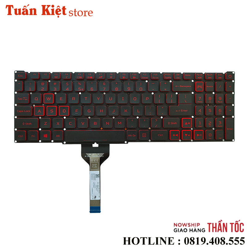 Bàn Phím Laptop Acer Nitro 5 AN515-56 AN515-57 AN517-54 AN517-41