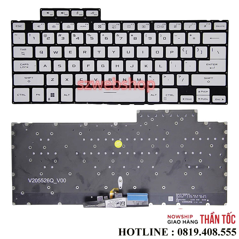 Bàn Phím Laptop Asus ROG Zephyrus GA402R G14 2022