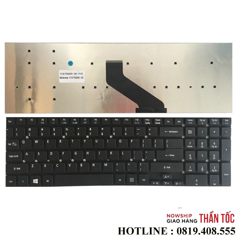 Bàn Phím Laptop Acer Aspire 5755 5755G 5830 5830G 5830T 5830TG
