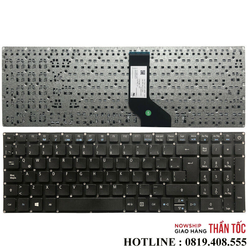 Bàn Phím Laptop Acer Aspire E15 E5-573 E5-573T E5-573G E5-573TG