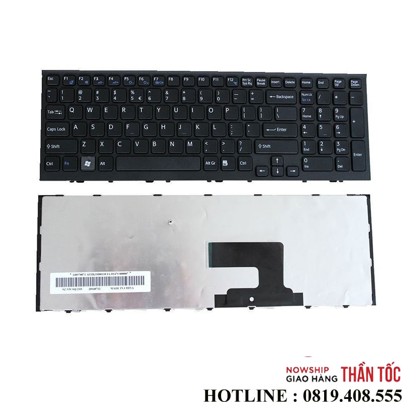 Bàn Phím Laptop Sony Vaio VPC-EH VPCEH PCG-71911M PCG-71911L