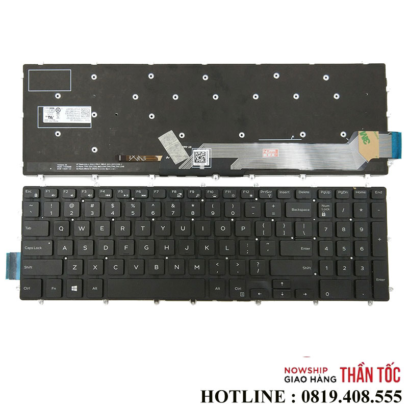 Bàn Phím Laptop Dell Inspiron 15 5501 5502 5508 5509 5515 5584