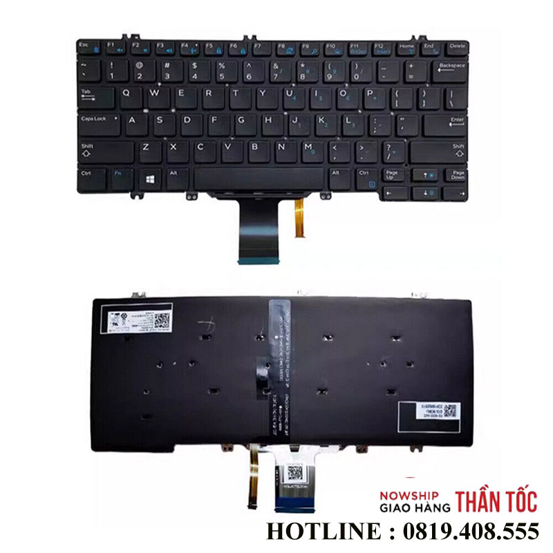 Bàn Phím Laptop Dell Latitude E5280 5288 5289 7280 E7380