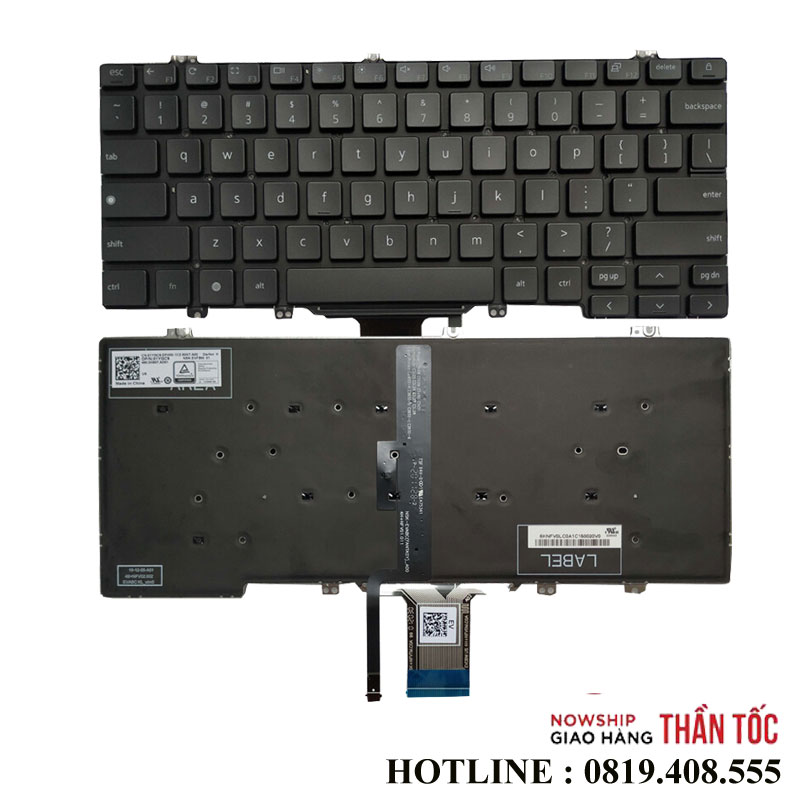 Bàn Phím Laptop Dell Latitude 7300 5310 5300 2 in 1