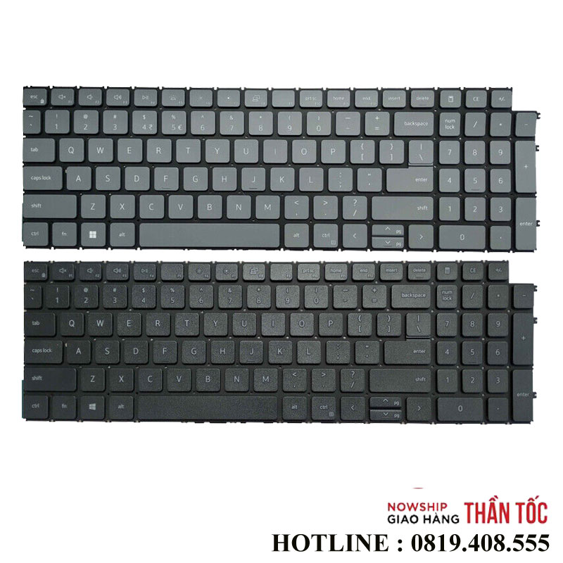 Bàn Phím Laptop Dell Inspiron 15 3511 3515 3510 3520 5515 5510 7510 16 Plus 7610