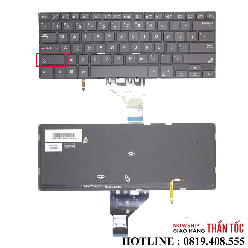 Bàn Phím Laptop Asus PRO P5440 P5440UF P5440UA PU404U Có Led