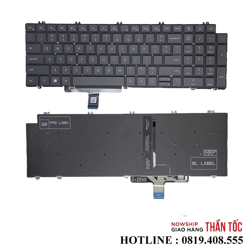 Bàn Phím Laptop Dell Latitude 3540 E3540 5520 5521 5530 5531 5540