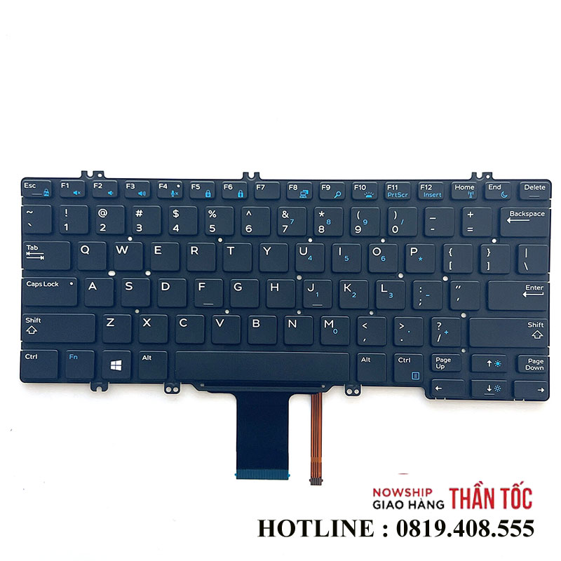 Bàn Phím Laptop Dell Latitude 7280 7290 7380 7389 7390