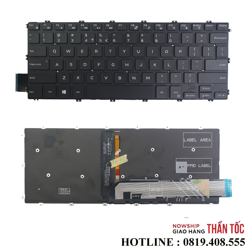 Bàn Phím Laptop Dell Inspiron 5480 5481 5488 5482 5485