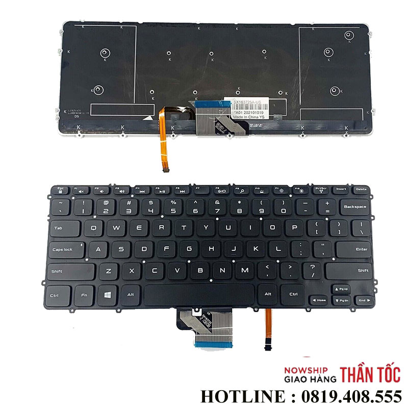 Bàn Phím Laptop Dell XPS 15 9530 Precision M3800