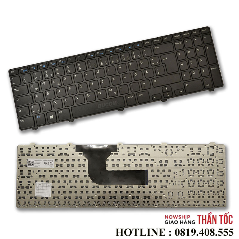 Bàn Phím Laptop Dell Inspiron 3521 3531 3537